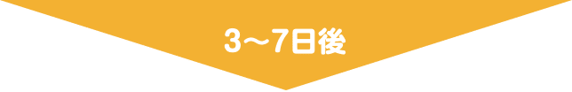 3〜7日後
